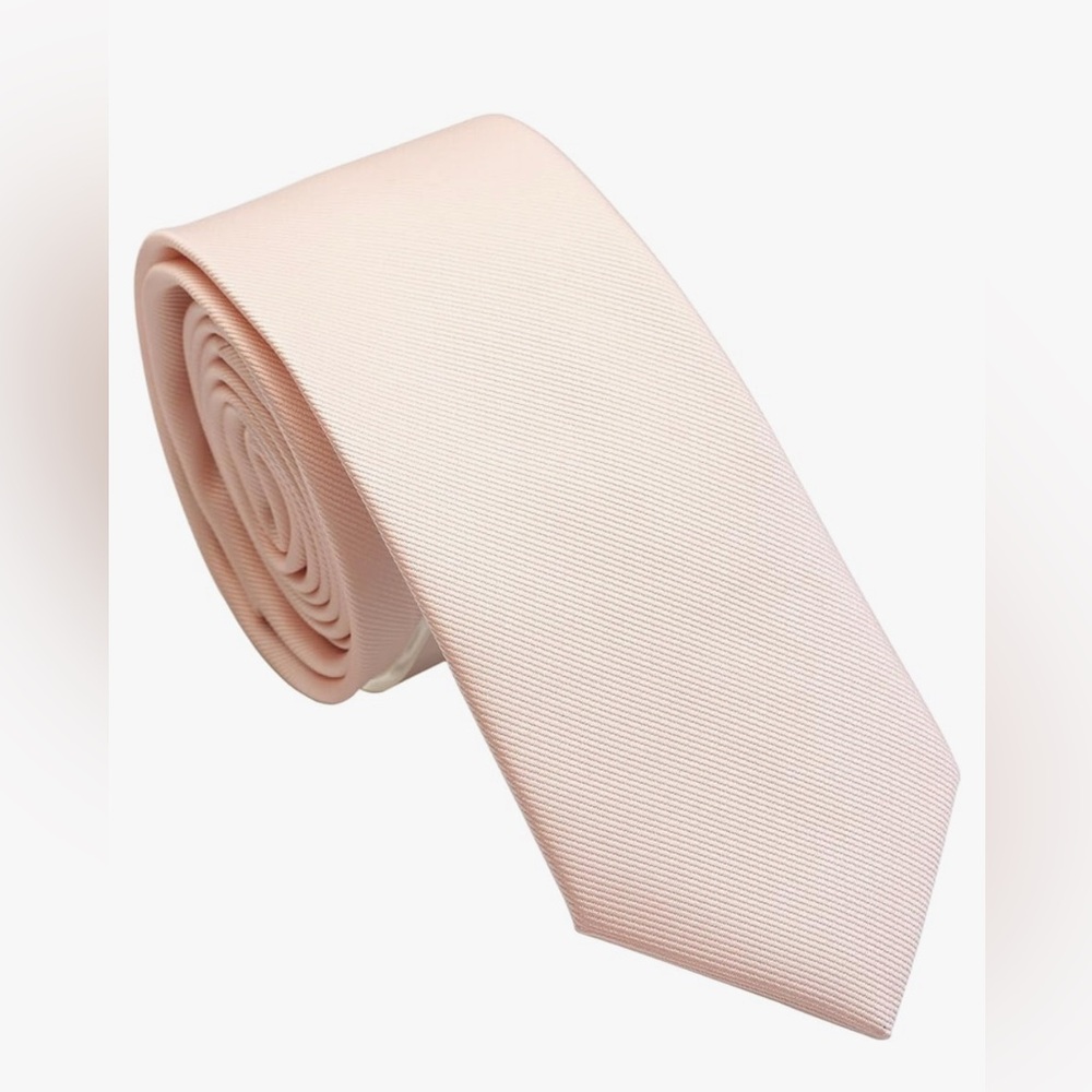 ✨3x$30✨ Slim Blush Pink Necktie